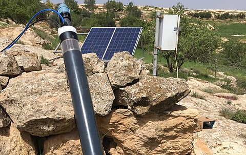 Solar-powered irrigation pump