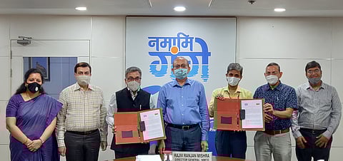 Senior officials from NMCG and TERI