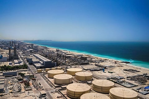 Hassyan seawater desalination plant in Dubai