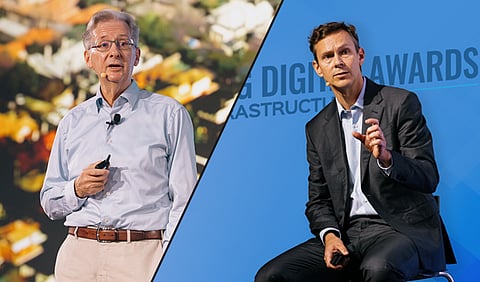 (L) Greg Bentley (R) Nicholas Cumins