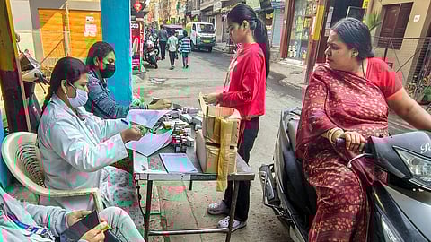 Sanitation efforts underway in Bhagirathpura to improve hygiene and prevent further infections.