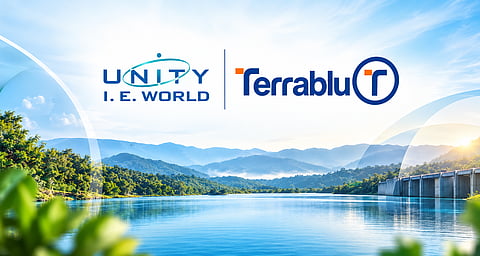 Water conservation and carbon-credit monitoring partnership between Unity IE World and Terrablu.