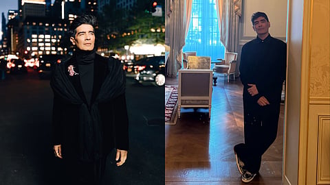 Manish Malhotra made his debut at Paris Haute Couture Week