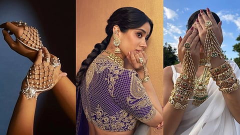 Celebrities Inspired Haath Phool Trends