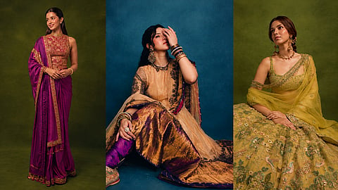 Shanaya Kapoor ethnic look from Manish Malhotra, Anita Dongre to Mayyur