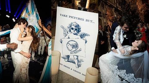 Conor Kennedy and Giulia Be wedding