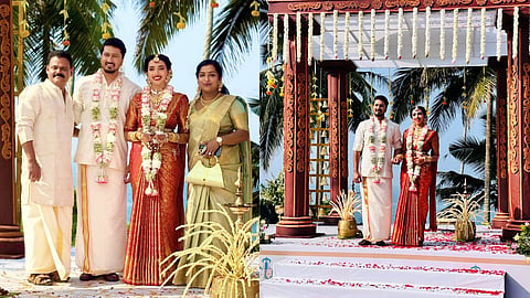 Arvind Venugopal And Sneha Ajith tie the knot