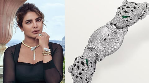 Diamond studded watches