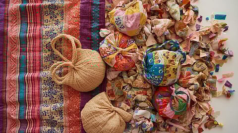 Choosing an upcycled accessory means you are wearing a piece with a story.