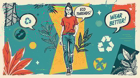 Wear better. Feel better. Eco threads for Gen Z.