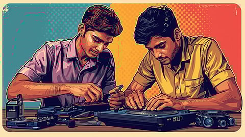 Repairing gadgets extends their lifecycle and reduces demand for new raw materials.