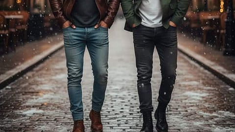 Men’s Jeans for Everyday Style: Baggy, Straight & High-Rise Fits