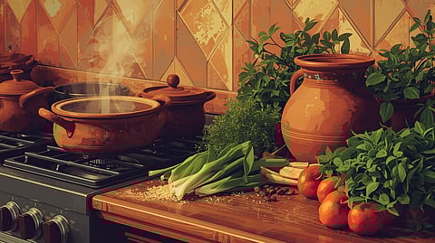 Traditional Indian clay and terracotta cookware bring natural flavors and sustainable living to modern kitchens.