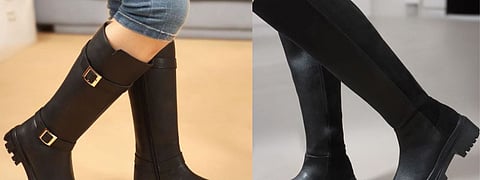 Explore the best Carlton London women's boots including block-heeled winter boots, tall black boots, and slouchy boots for women.