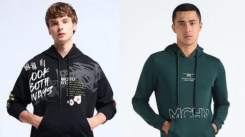 Explore the best Flying Machine sweatshirts on Myntra, from hooded sweatshirts to stylish printed pullover, perfect for warm, youthful streetwear this winter.