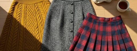 This winter, elevate your style with these four beautiful, yet cozy wool skirts. Choose from chic checks to pleats and redefine your winter ensemble with ease