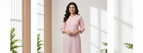 Pick from cotton and rayon to polyester fabrics, these ethnic and casual kurtas combine comfort, style, versatility for daily wear & festive occasions.