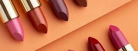 Lipstick is known for adding color, definition, and expression to the lips. Modern lipsticks come in various types like matte, satin, glossy, balm-based, etc..
