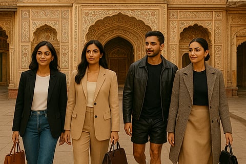 A four piece formula that brings balance, ease and style to every outfit.