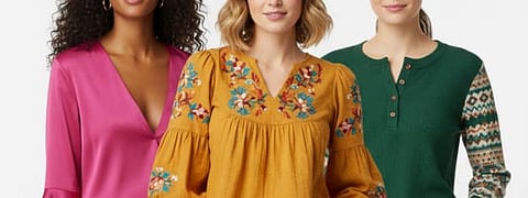 A chic edit of four trendy women’s tops from tunics to tanks. Designed for all-day comfort, effortless versatility, and modern everyday fashion.