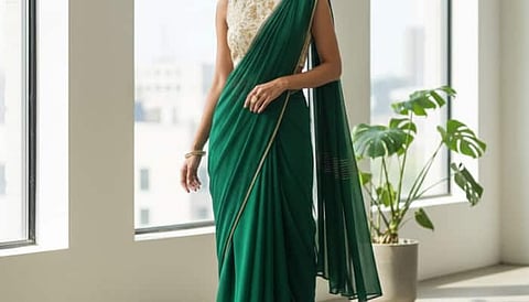 Ready-to-wear sarees that blend traditional elegance with modern ease offering comfort style and instant grace for days nights and last-minute plans.