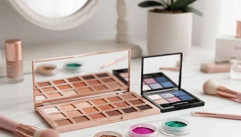 Four versatile eyeshadow palettes offering rich pigment blendable textures and wearable shades perfect for everyday looks beginners and glam moments alike.