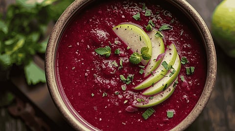 Beetroot has gained the status of superfood amid its several health benefits. You can consume it various forms such as salad, soup, hummus, vegetable, etc.
