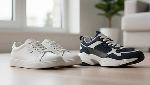 Designed for everyday wear, travel and college life, these men’s sneakers combine cushioning, durability and modern style for effortless daily styling.