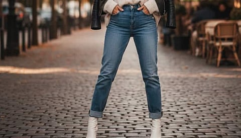 Discover women’s jeans that balance comfort and style—baggy to high-rise fits designed for everyday wear, workdays and effortlessly cool casual looks.
