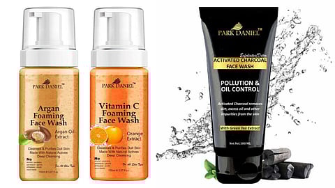 Stop using soap! Pick out from Park Daniel face washes cleanse deeply, control oil and brighten skin with charcoal, argan and whitening formulas made for men.