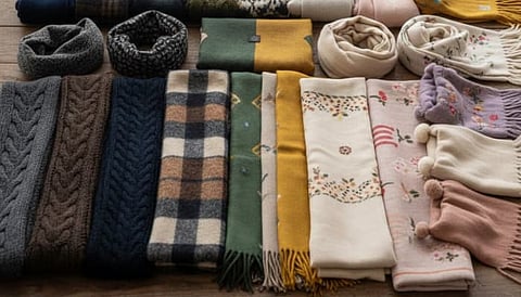 Here are some high-end winter mufflers that combine warmth, comfort, and modern luxury, perfect for winter wardrobes.