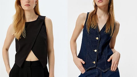 Elevate your layering game with Koton waistcoats—denim, longline, slim-fit and embroidered styles that add instant polish to casual, office and fusion looks.