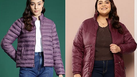 Puffed, polished, priced right—explore women’s puffer jackets in cropped, longline, hooded and lightweight styles for easy winter layering.