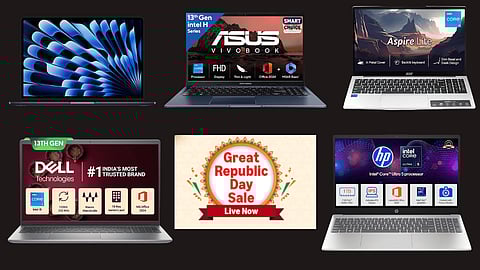 Best Laptops in India: A list of best laptops deals during the Amazon Republic Day Sale 2026.