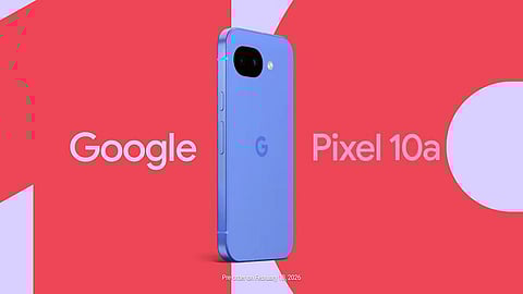 The Google Pixel 10a India launch has been teased with pre-orders starting from February 18.
