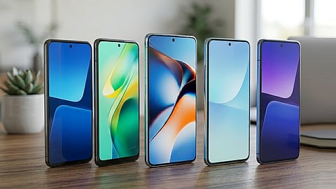 Best phones under Rs 50,000 includes the OnePlus 15R, iQOO 15R, OPPO Reno 15, Realme 16 Pro+, and Vivo V70.