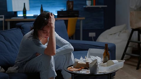 Night eating syndrome can be described an eating disorder that occurs along with sleep disorder or insomnia.