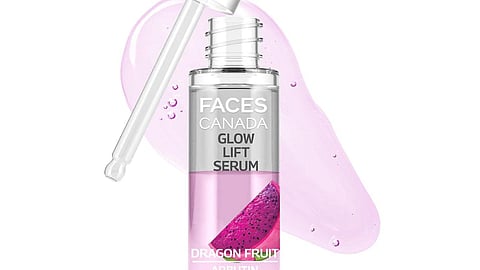 Face serums contain active ingredients collagen and retinol to improve skin elasticity.