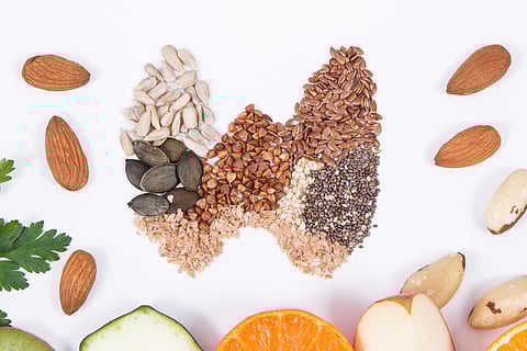 Healthy eating is very important in hypothyroidism along with proper medication and regular check‑ups.