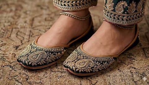 Ethnic Women's juttis available on Amazon.in