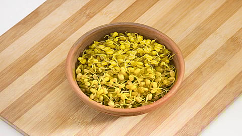 The processing of sprouting can activate the enzyme phytase that can break down phytic acid, the major road blocker of iron absorption.