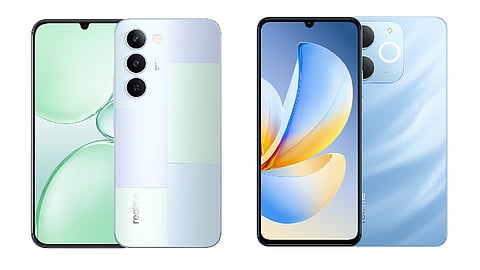 Take a look at the specs of the Realme P4 Lite 5G and Realme P4 Lite 4G.