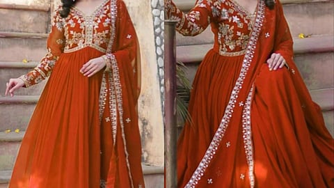 These budget-friendly anarkali suits for women with flowy silhouettes and versatile designs under Rs 2000 are a must grab to ace ethnic fashion.