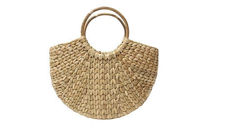 Here is a collection of eco-friendly bamboo and jute bags for women in different styles.