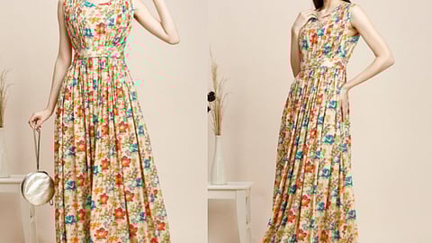 Affordable ethnic dresses for women under Rs 1,000 featuring stylish prints, festive designs and trendy silhouettes.