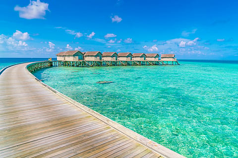 The Maldives can be a perfect destination to visit if you want to enjoy beach views.