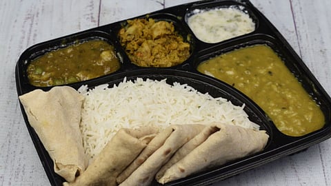 A curated selection of five popular thali spots in Lucknow offering a variety of veg meals.