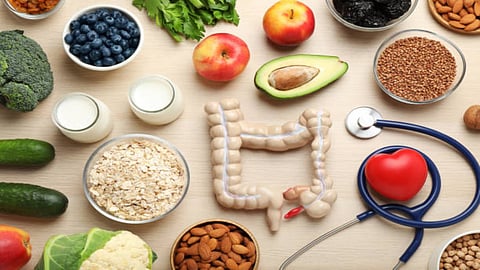 The excellent sources of insoluble fibre include whole-wheat flour, nuts, vegetable like cauliflower, potatoes, green beans, and beans among others.