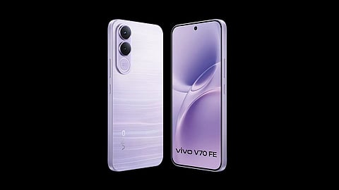 The Vivo V70 FE has been launched at a starting price of Rs 37,999.