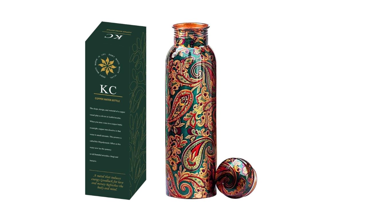 If your bottle is made from unsafe materials, it can release harmful chemicals into your water.